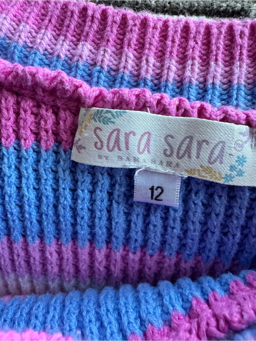 Sara Sara matching knit